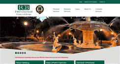 Desktop Screenshot of firstchatham.com